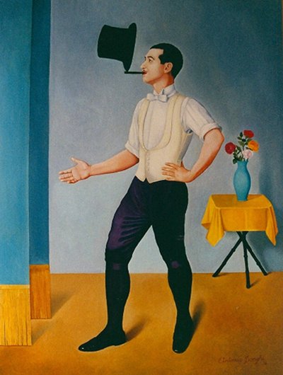 Antonio Donghi - Jonglören (1936)