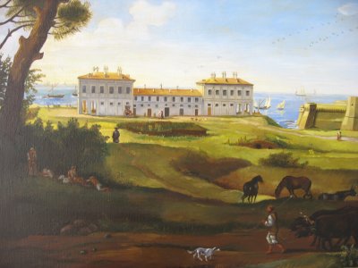 Gaspare Vanvitelli - Il Castello Odescalchi e la Posta Vecchia