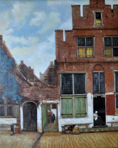 Johannes Vermeer - Den lilla vägen (1657-58)