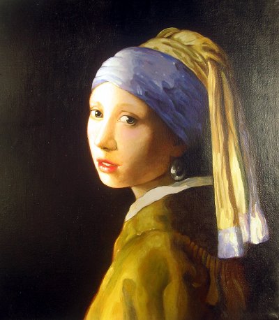 Johannes Vermeer - Flickan med örhänget (1665)